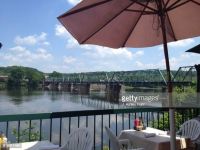 Delaware River View from Restaurant Patio