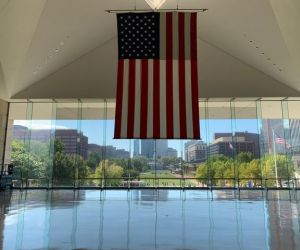 Flag at Constitution Center